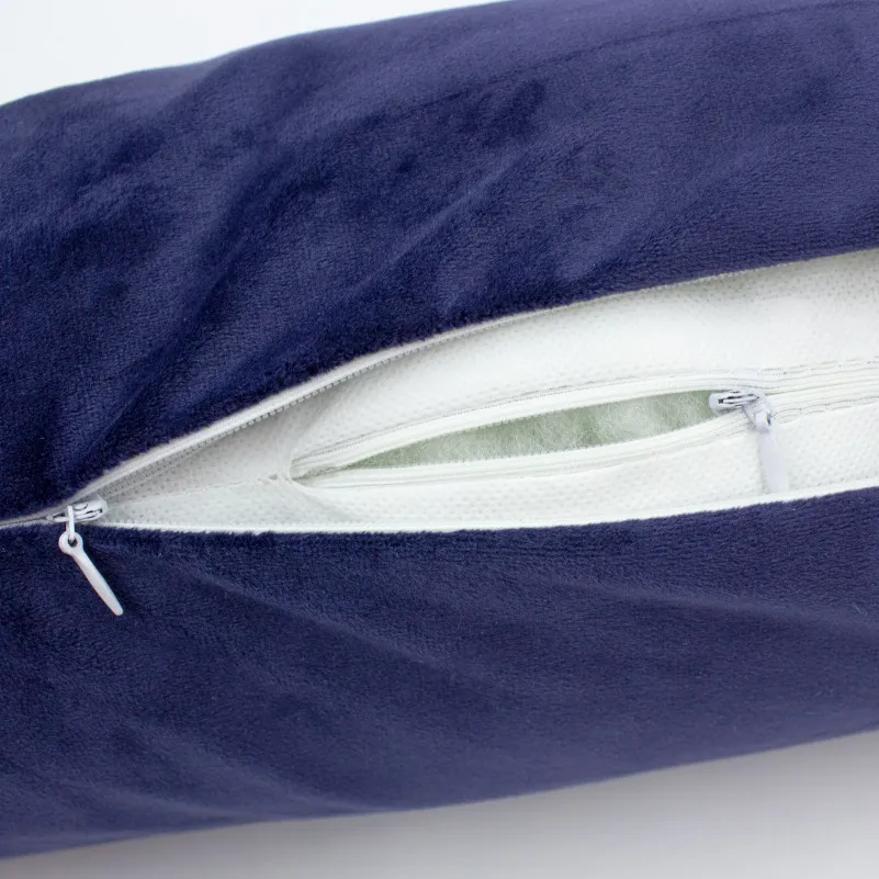 Подушка-валик №8399 Velvet Line 28-0006 Navy blue BamBoo - 12