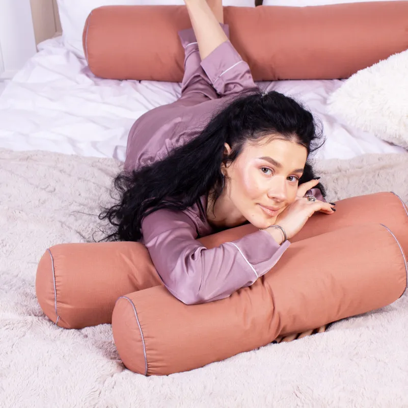 Подушка-валик №8357 Naturale Line 15-1511 Federica BamBoo - 9