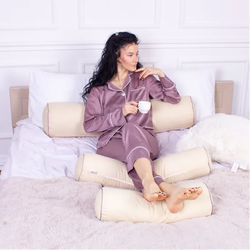 Подушка-валик №8354 Naturale Line 12-0712 Calvina Tencel