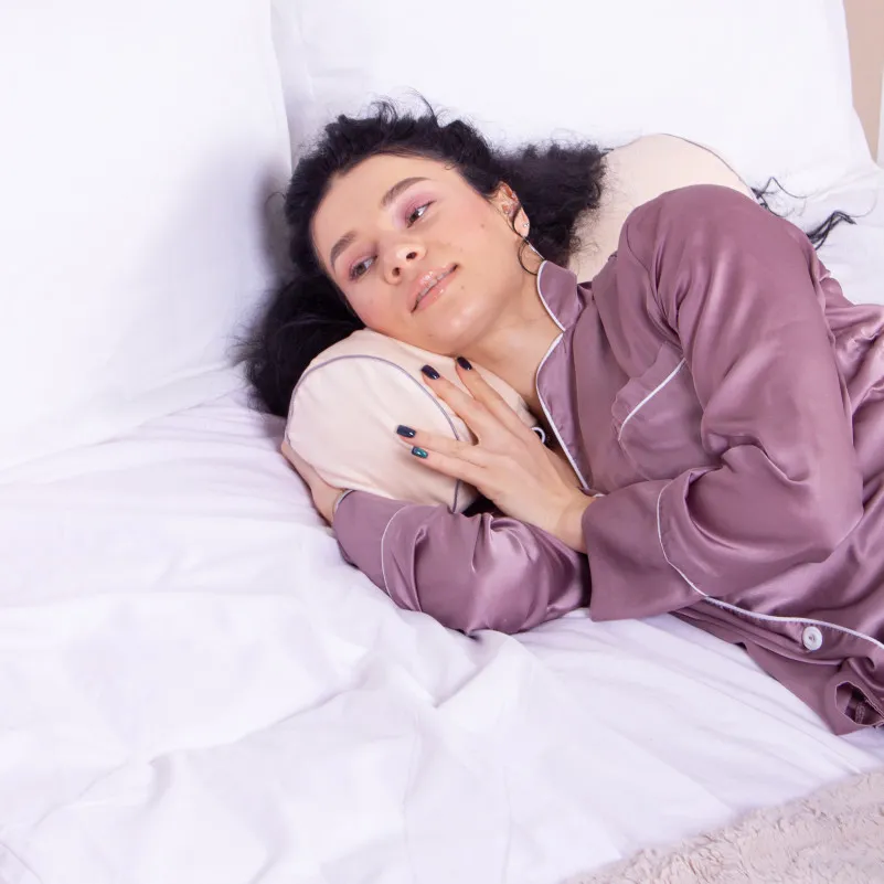 Подушка-валик №8394 Velvet Line 28-0004 Cream Tencel - 9