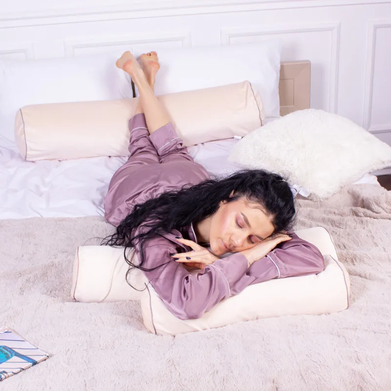 Подушка-валик №8394 Velvet Line 28-0004 Cream Tencel - 10