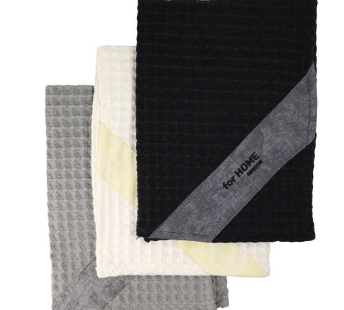 Набір рушників дак/вафля №703 Trio (3 шт)