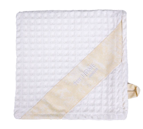 Рушник дак/вафля №702 White