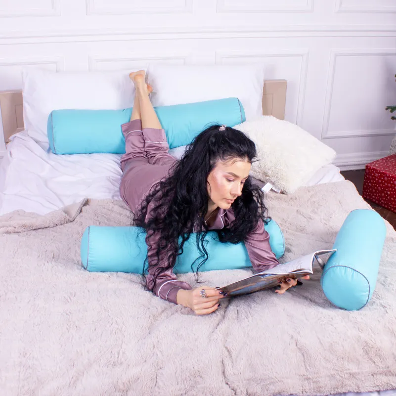 Подушка-валик №8541 Naturale Line 11-2208 Mint 100% Memory - 4