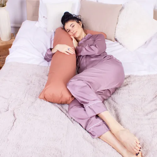 Подушка для беременных и отдыха Г-образная №8416 15-1511 Federica EcoSilk Ranforce Elite