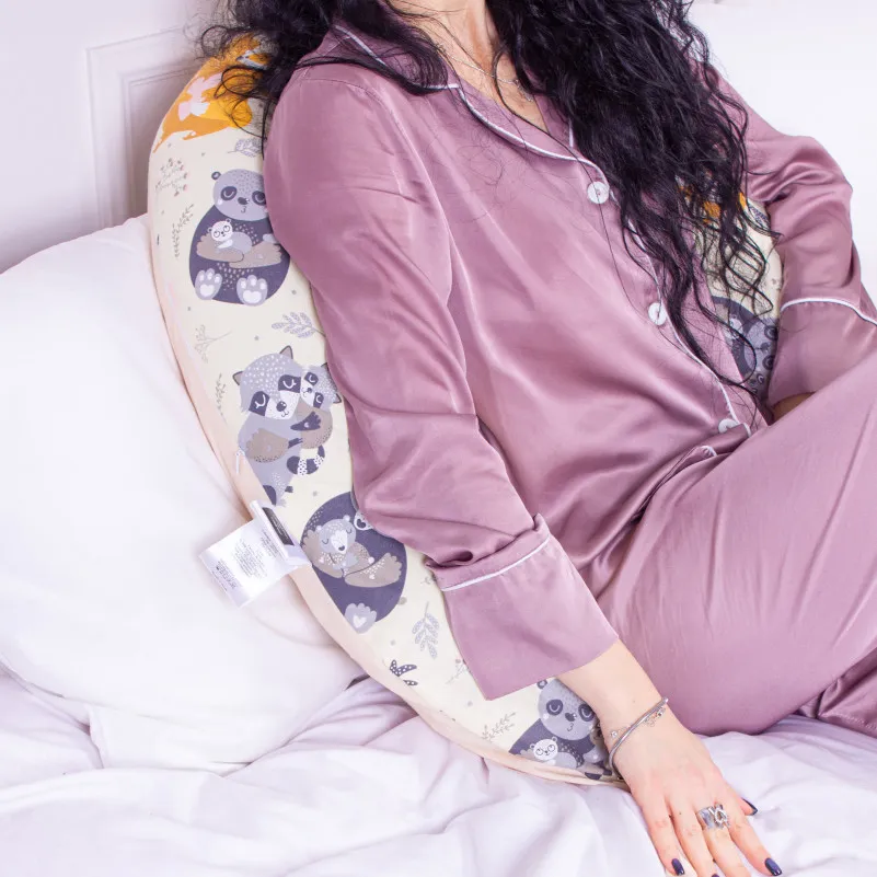 Подушка для вагітних та годування №8659 Print Line 17-0559 Elkasso 100% Memory - 3