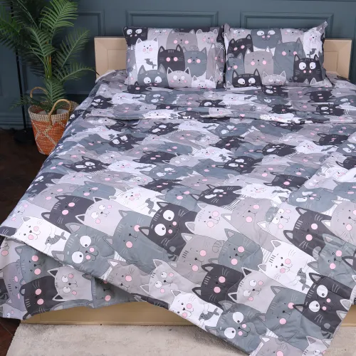 Ковдра №273 Сolor Fun Line 17-0543 Hendri з евкаліптовим волокном (2шт наволочки в подарунок)