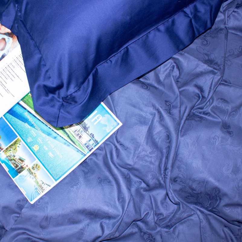 Комплект постільної білизни Сатин ELIT "Raging sea" - 15