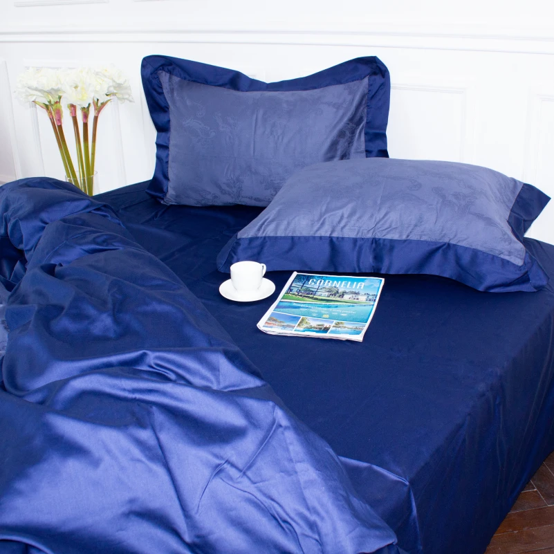 Комплект постільної білизни Сатин ELIT "Raging sea" - 11