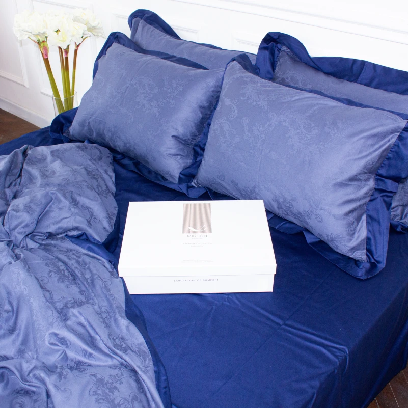 Комплект постільної білизни Сатин ELIT "Raging sea" - 12