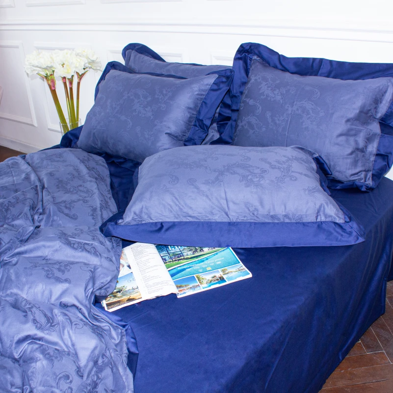 Комплект постільної білизни Сатин ELIT "Raging sea" - 14