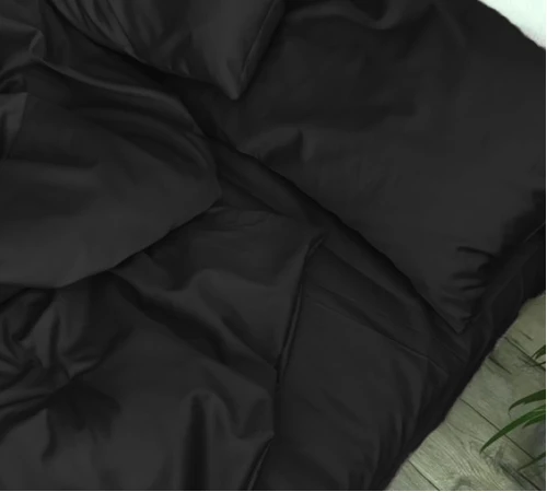 Наволочка Satin Light Pro 10-006 Black Black Friday