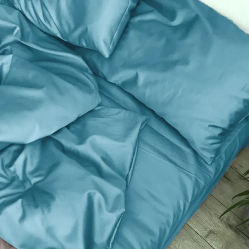 Комплект постельного белья Сатин TEENAGER Satin Light Pro 10-008 Blue - 2