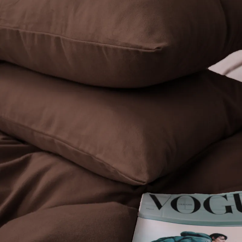 Комплект постельного белья JUNIOR Фланель 003 Brown - 2