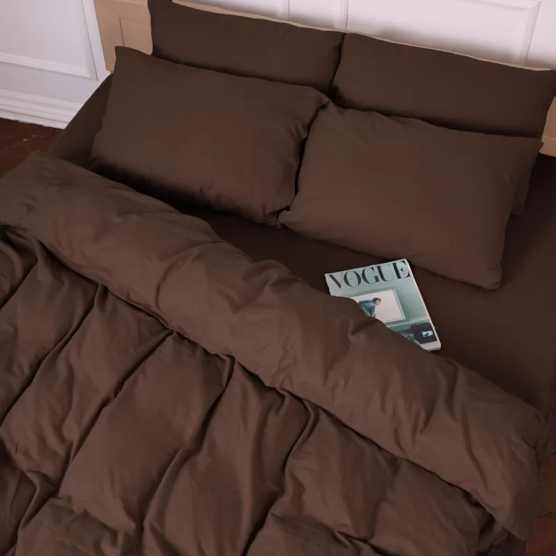 Комплект постельного белья JUNIOR Фланель 003 Brown - 6