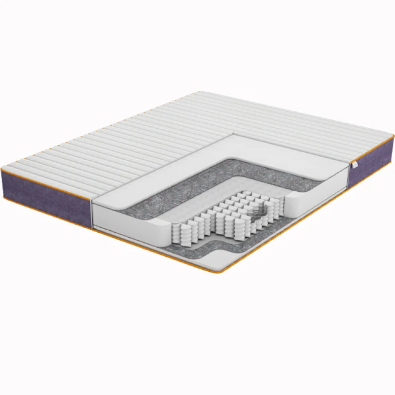 Матрац пружинний "незалежні блоки" FS Flowers Crocus