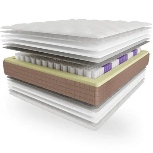 Матрас пружинный "независимые блоки" Е Lotos Veda