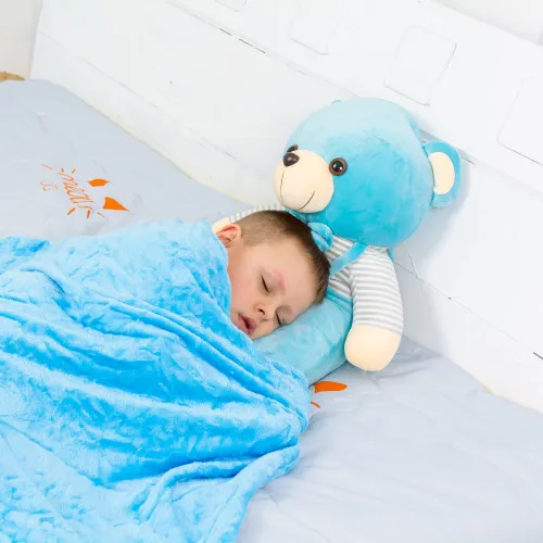 Плед+подушка дитячі №1052 Bear Blue - 2