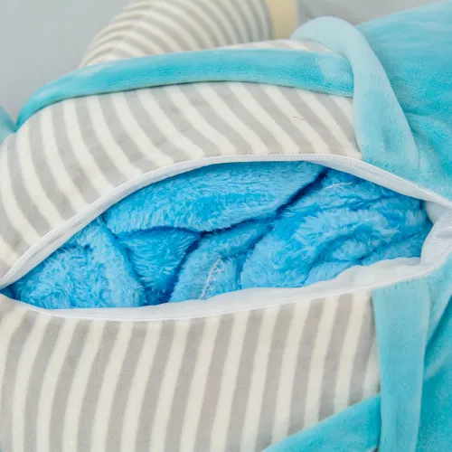 Плед+подушка дитячі №1052 Bear Blue - 4