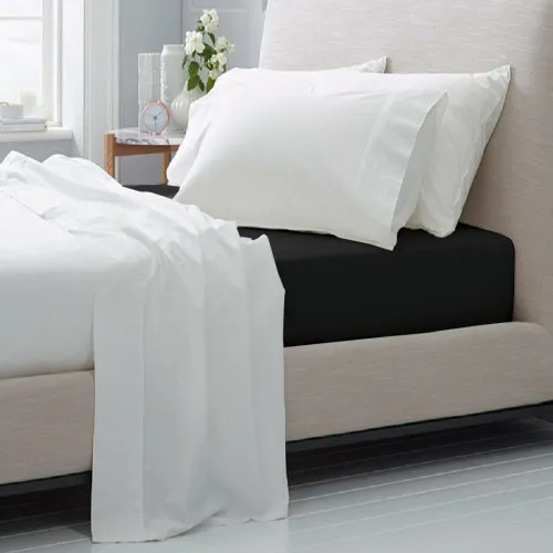 Простынь на резинке (САТИН) 0055 Black Pearl - высота 25 см (детские 10 см) - 2