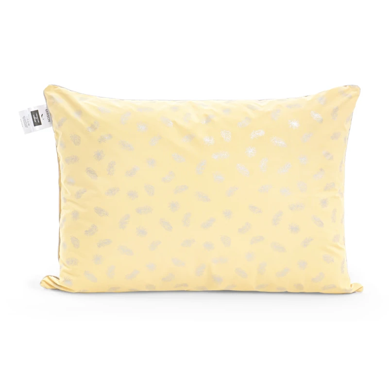 Подушка пуховая KARMEN №1800 "Bio-Beige" 90% Bio пух тик (мягкая) - 7