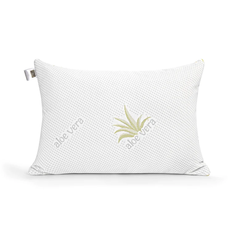 Подушка антиалергенна Dorotea №716 EcoSilk трикотаж (середня) - 4