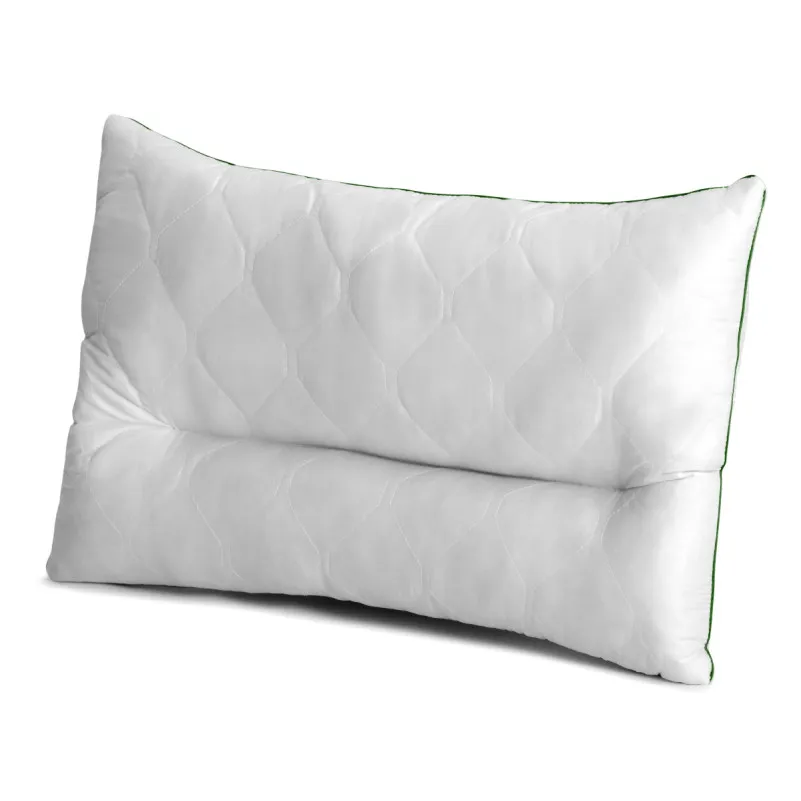 Подушка ортопедическая Premium Eco Aloe Vera №147 EcoSilk микросатин (средняя) - 2