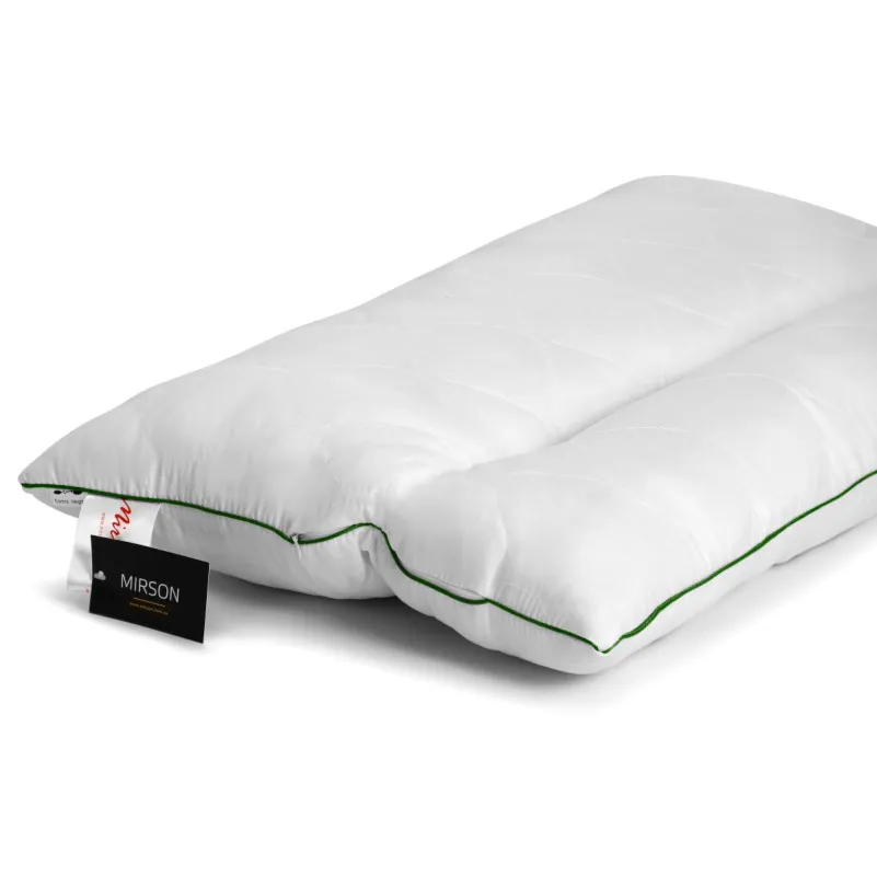 Подушка ортопедическая Premium Eco Aloe Vera №147 EcoSilk микросатин (средняя) - 6