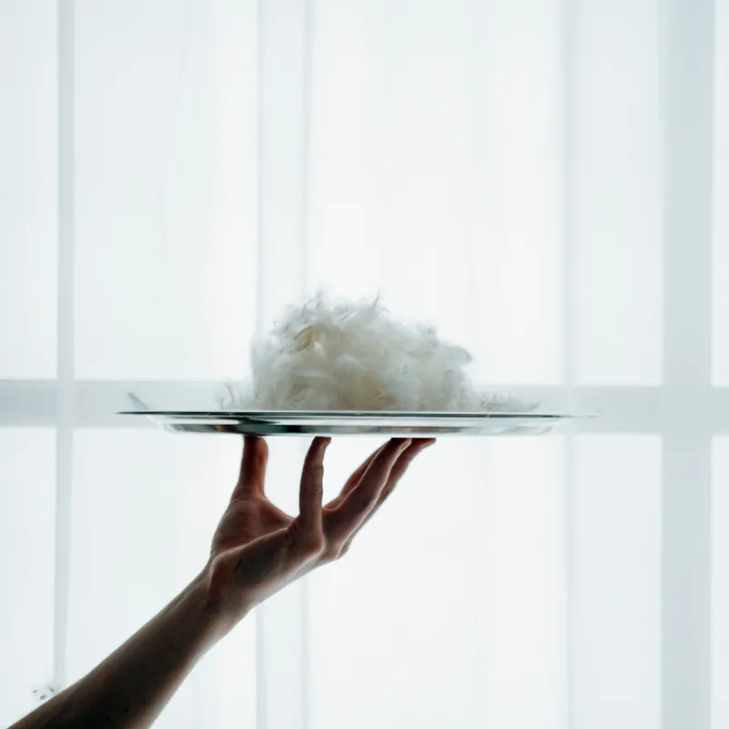 Набір дитячий зимовий №876 Малюк Deluxe пух - 10