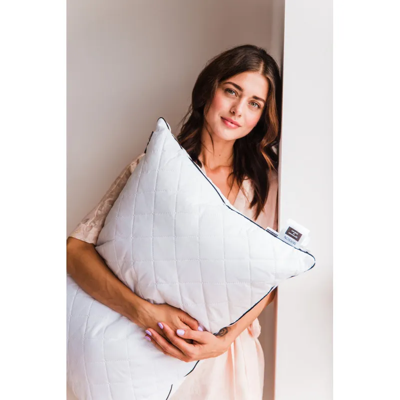 Подушка антиалергенна Royal Pearl №1201 Tencel бавовна (середня) - 16