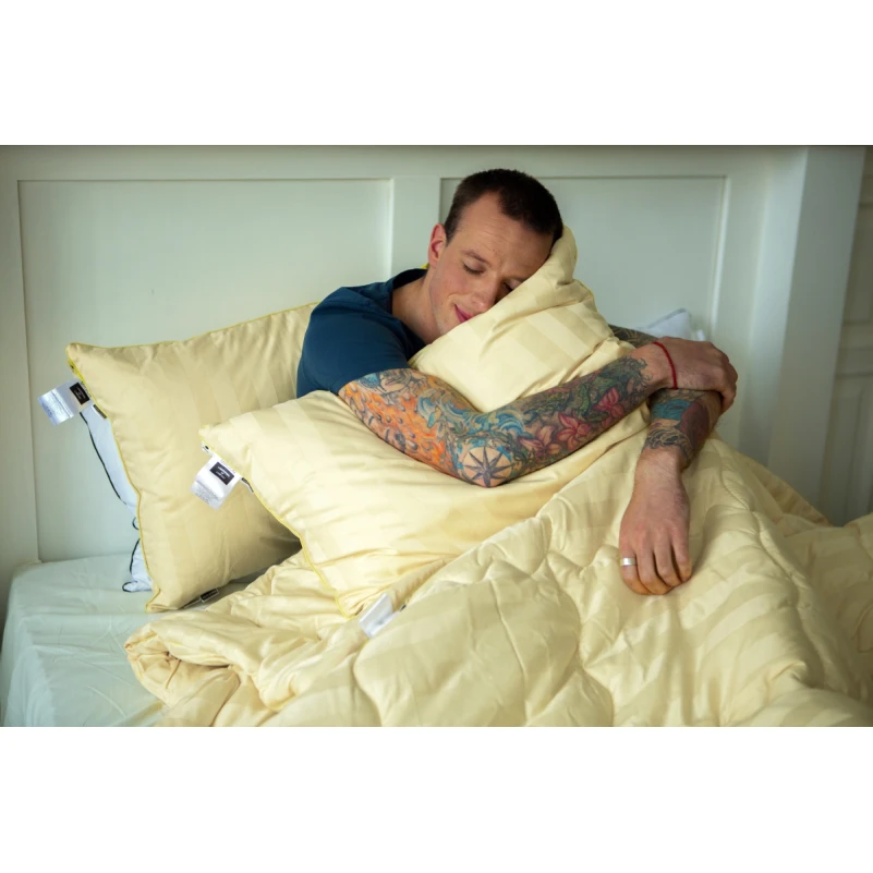 Подушка пуховая Carmela №807 пух сатин (мягкая) - 13