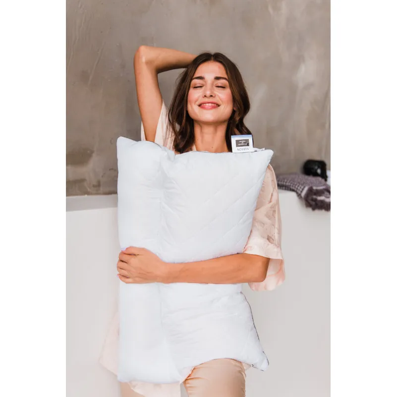 Подушка ортопедична №181 DeLuxe Silver (СЕРЕДНЯ) - 9