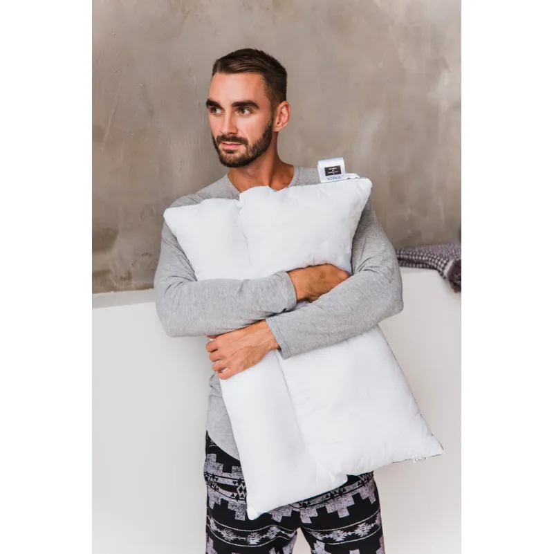 Подушка ортопедична №181 DeLuxe Silver (СЕРЕДНЯ) - 12