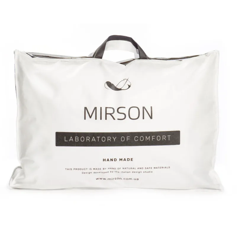 Подушка пуховая Extra №109 70% серый пух Extra тик (мягкая) - 11