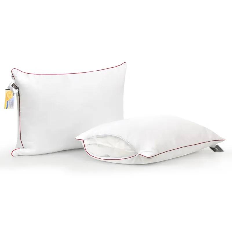 Подушка антиаллергенная DeLuxe Hand Made №1175 EcoSilk батист (мягкая) - 5