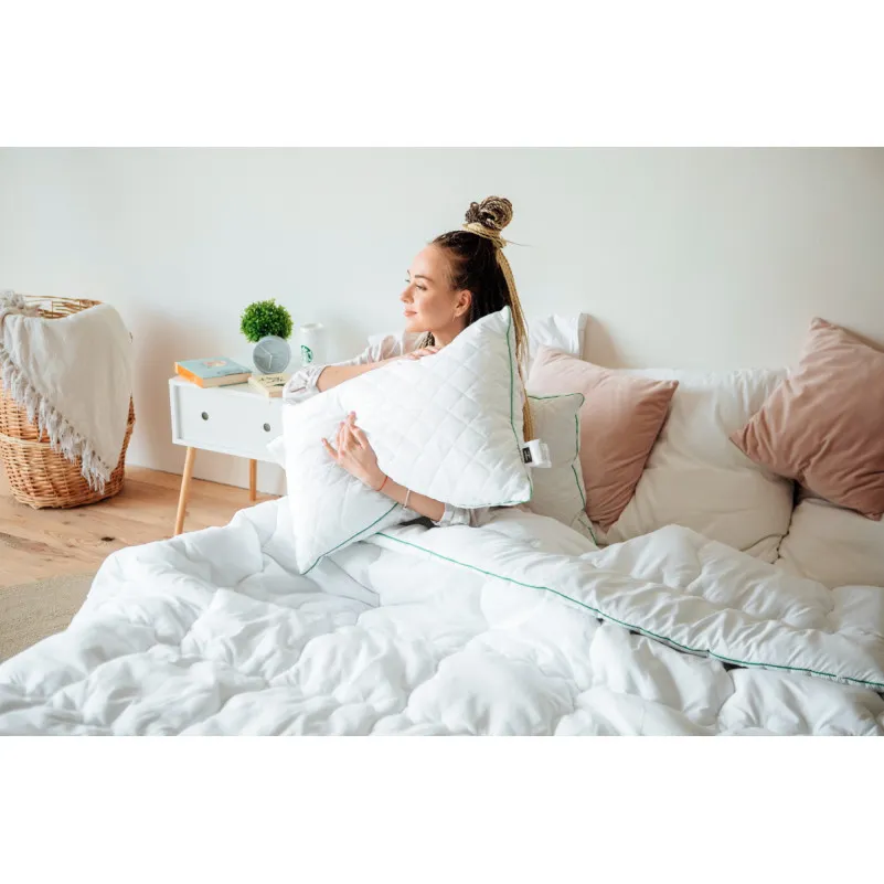 Подушка бамбуковая Eco Line №0410 BamBoo микросатин (мягкая) - 11