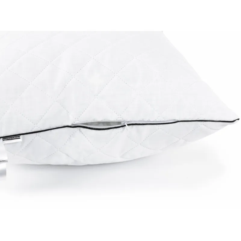 Подушка антиалергенна "Royal" №120 EcoSilk бавовна (пружна) - 5