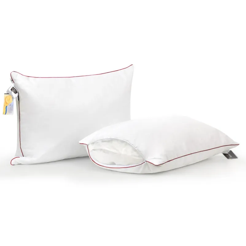 Подушка антиалергенна DeLuxe Hand Made №922 Tencel батист (середня) - 5