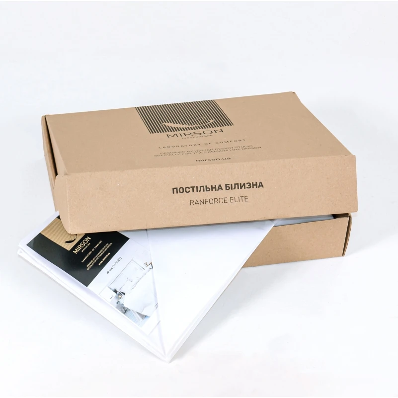 Комплект постільної білизни Mirson Ranforce Elite 16-9000 Black Stone - 7