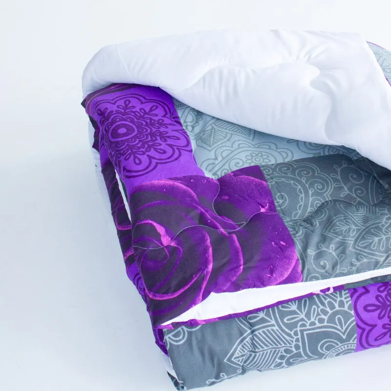 Ковдра антиалергенна EcoSilk Зима №5204 Print Line Apricot - 3