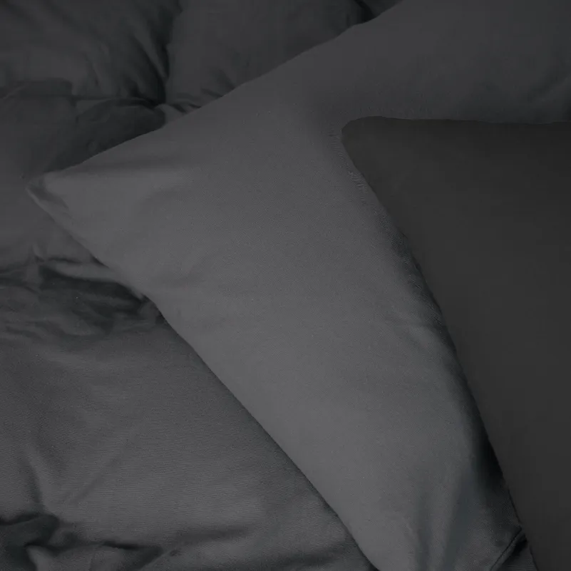 Комплект постельного белья JUNIOR Фланель 002-005 Black/Marengo - 5