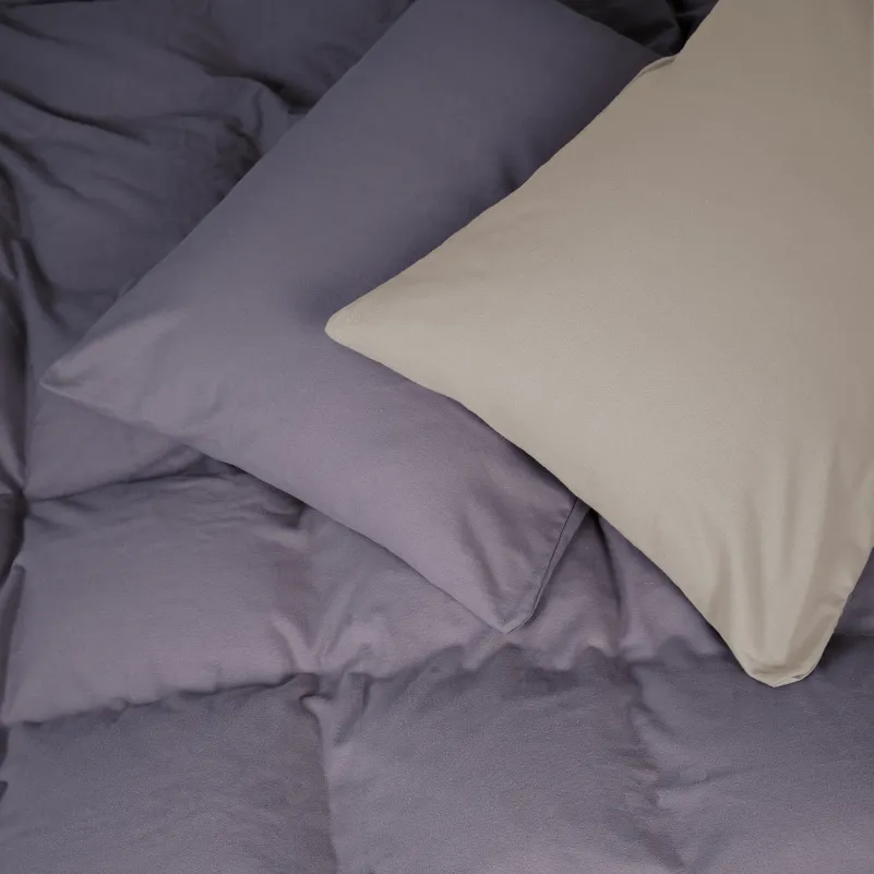 Комплект постельного белья JUNIOR Фланель 004-001 Cappuchino/Ash grey - 1