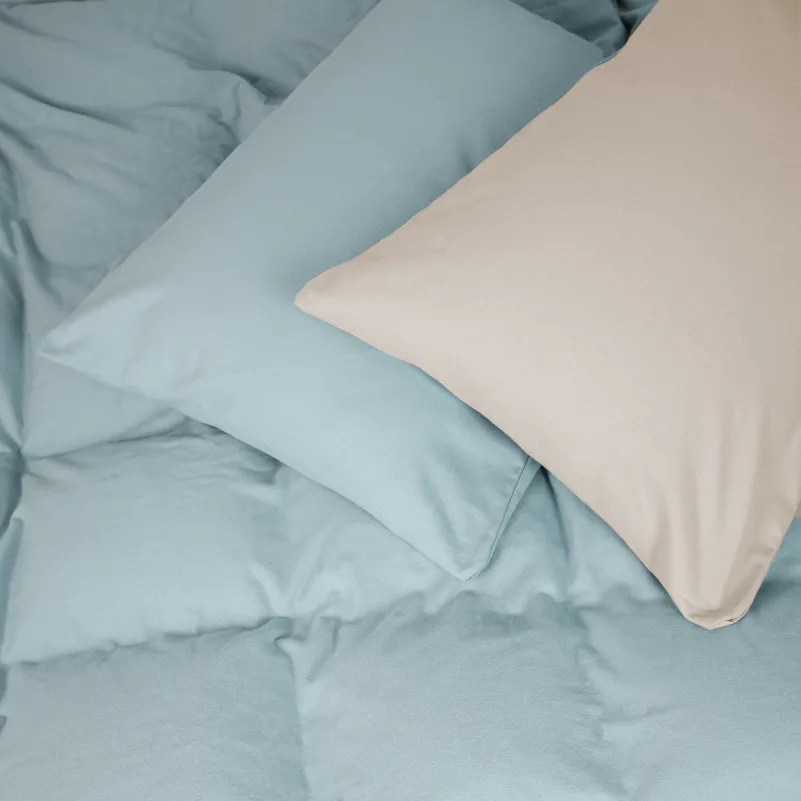 Комплект постельного белья JUNIOR Фланель 007-006 Milk/Menthol - 1