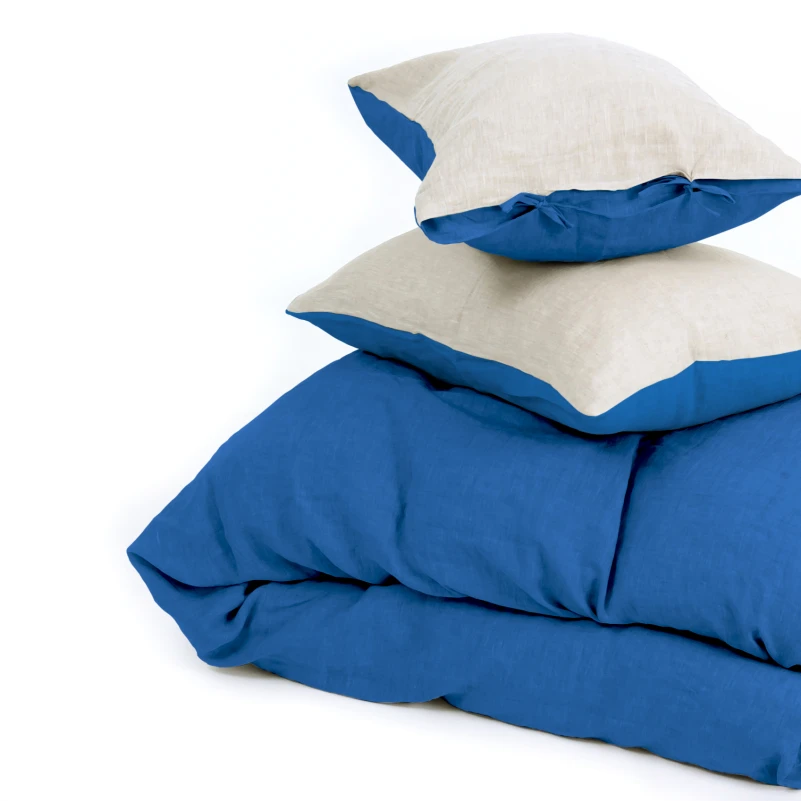 Наволочка Лен Organic Natural Line "Aquamarine" - 10