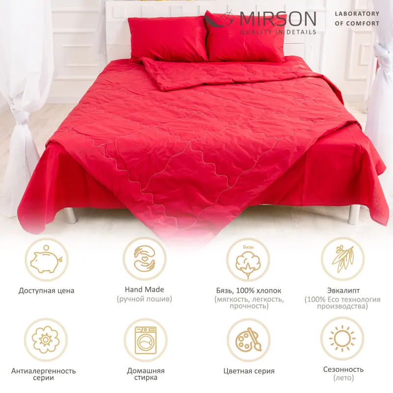 Ковдра Edmonda №2397 евкаліптове волокно бязь (літня) - 1