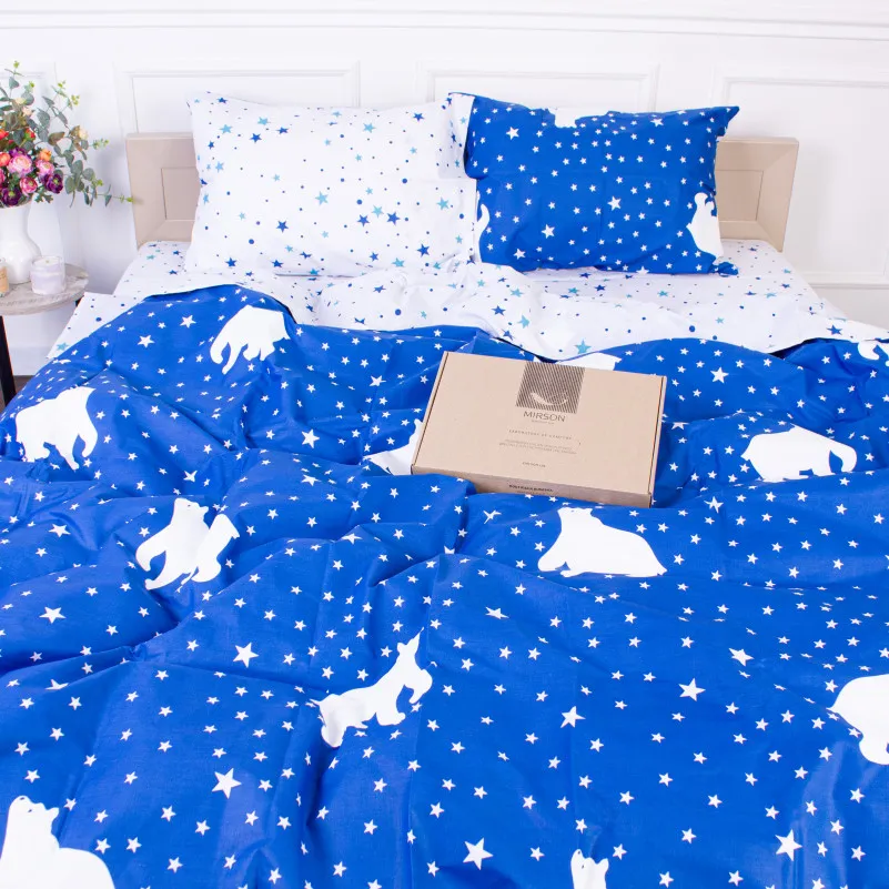 Комплект постельного белья MirSon Ranforce Elite 19-0809 Luna