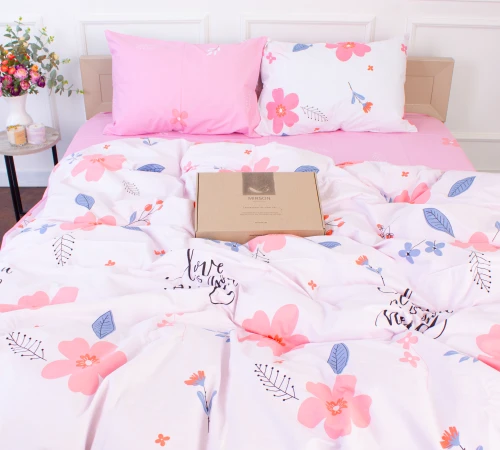 Комплект постельного белья MirSon Ranforce Elite 20-0003 Abelie