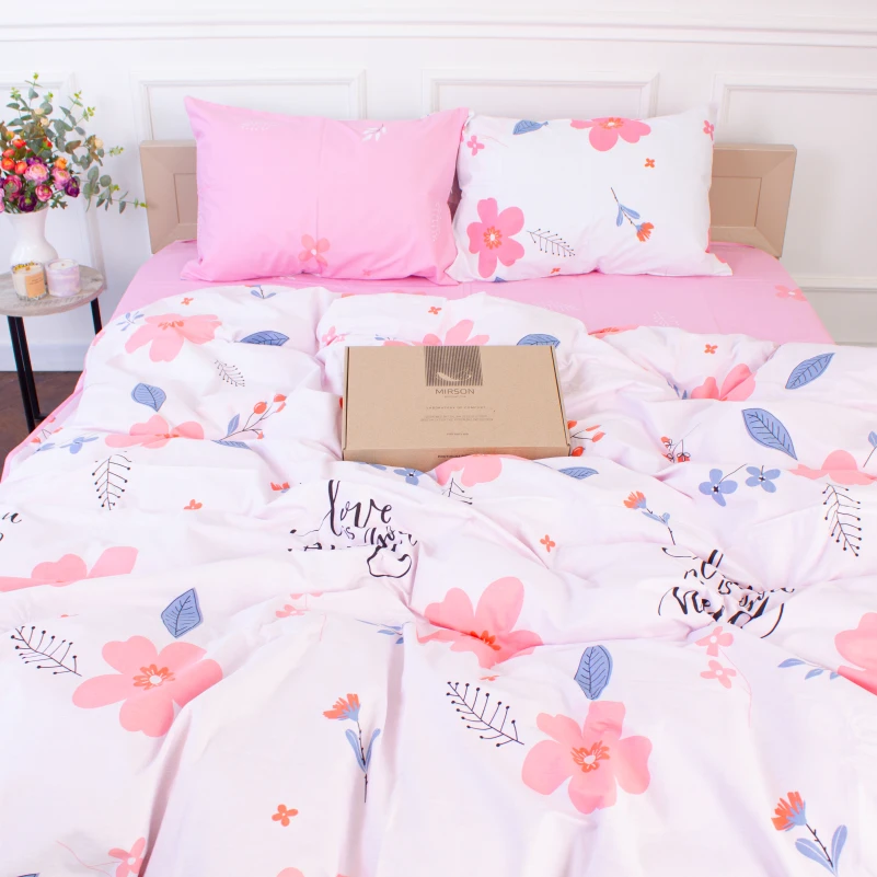 Комплект постельного белья MirSon Ranforce Elite 20-0003 Abelie