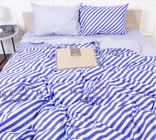 Комплект постельного белья MirSon Ranforce Elite 18-002 Silvi