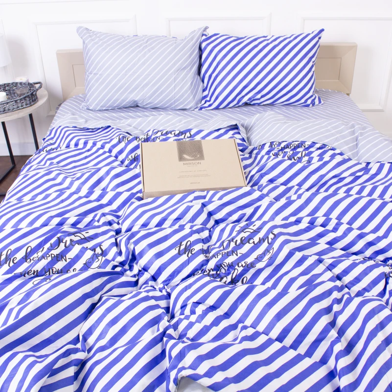 Комплект постельного белья MirSon Ranforce Elite 18-002 Silvi